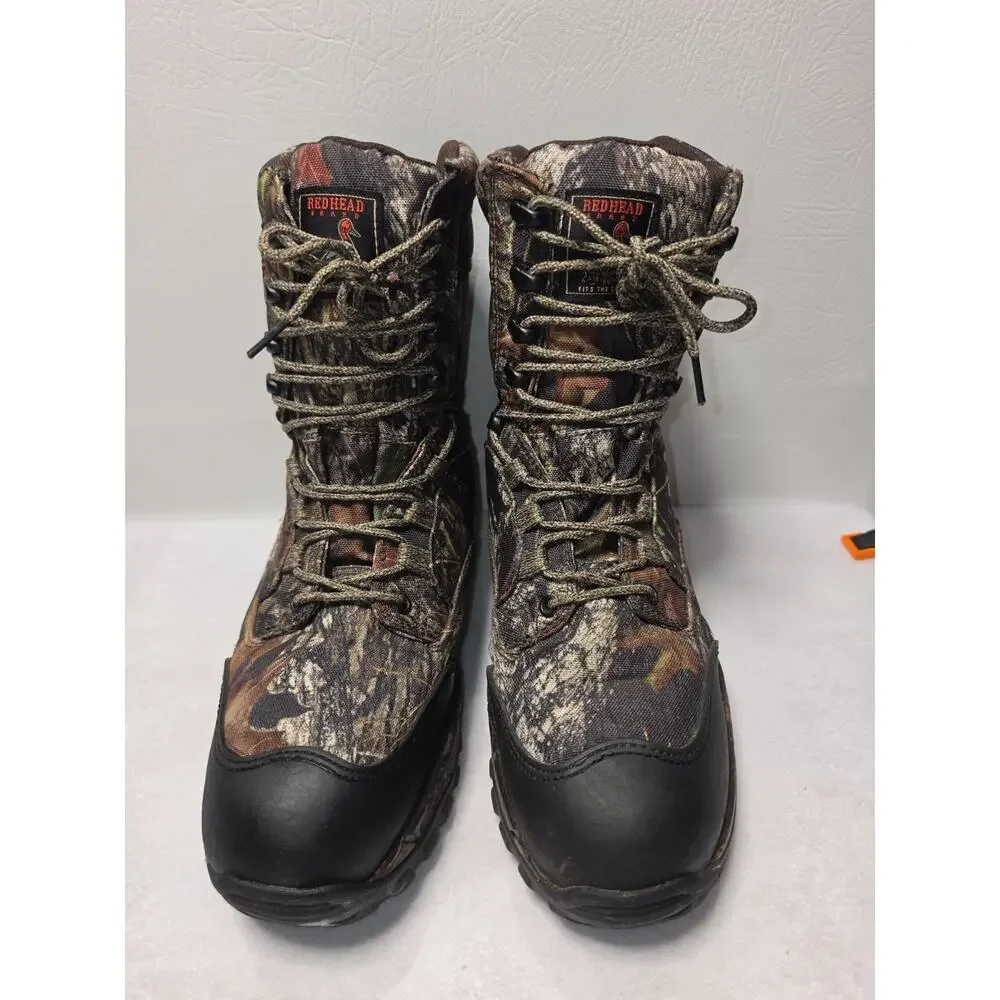 RedHead Thinsulate Ultra Hunting Boots Camo Waterproof Men's 11W Insulated